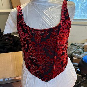 Killstar Snarl Corset Top size Medium, NWT